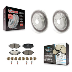 Transit Auto KGT-103567 Disc Brake Kit for 2017-2024 Honda HR-V, Honda Clarity - Rear