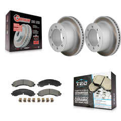Transit Auto KGT-103571 Disc Brake Kit for 2020-2024 Chevrolet Silverado 3500 HD, GMC Sierra 3500 HD - Rear