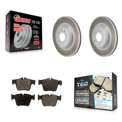 Transit Auto KGT-103576 Disc Brake Kit for 2016-2023 Mercedes-Benz C43 AMG, Mercedes-Benz GLC350e and More - Rear