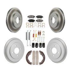 Transit Auto KGT-103577 Disc Brake Kit for 2013 Honda Fit - Front and Rear