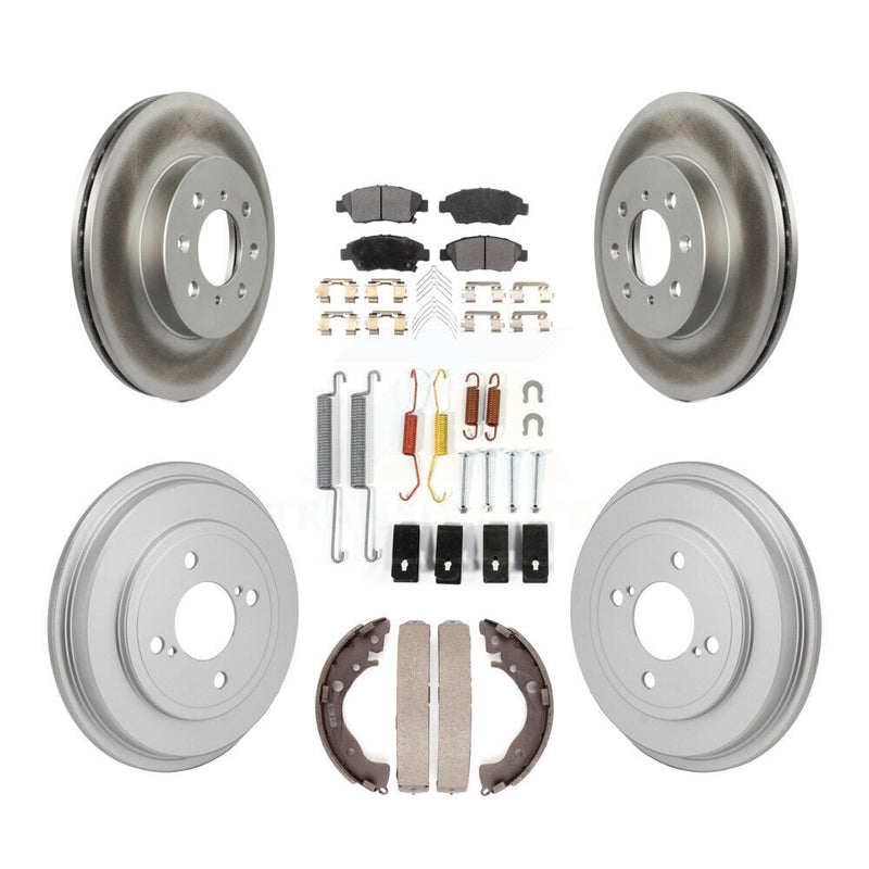 Transit Auto KGT-103577 Disc Brake Kit for 2013 Honda Fit - Front and Rear