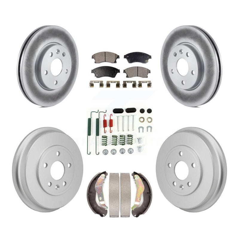 Transit Auto KGT-103581 Disc Brake Kit for 2012-2017 Chevrolet Sonic - Front and Rear