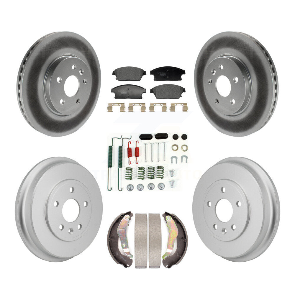 Transit Auto KGT-103583 Disc Brake Kit for 2013-2017 Chevrolet Trax - Front and Rear