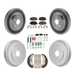 Transit Auto KGT-103584 Disc Brake Kit for 2018-2022 Chevrolet Trax - Front and Rear