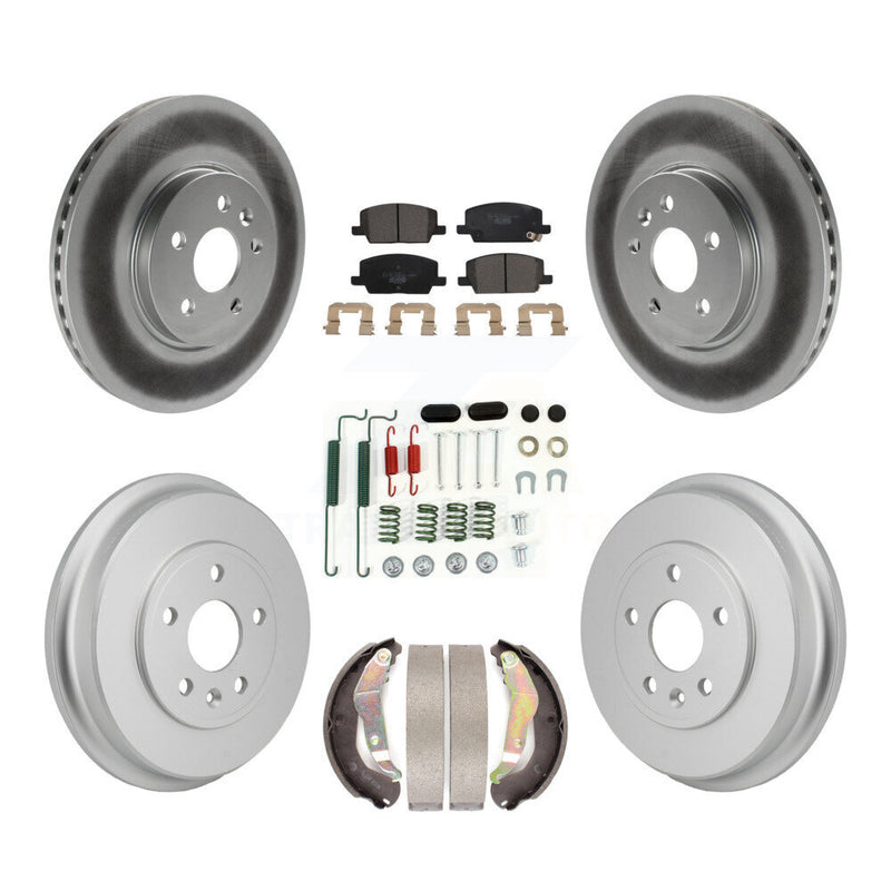 Transit Auto KGT-103584 Disc Brake Kit for 2018-2022 Chevrolet Trax - Front and Rear