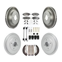 Transit Auto KGT-103585 Disc Brake Kit for 2012-2019 Nissan Micra, Nissan Versa, Nissan Versa Note - Front and Rear
