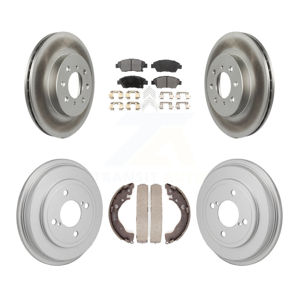 Transit Auto KGT-103586 Disc Brake Kit for 2013 Honda Fit - Front and Rear