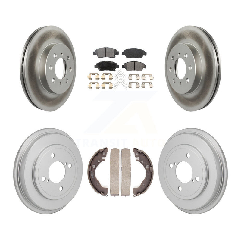 Transit Auto KGT-103586 Disc Brake Kit for 2013 Honda Fit - Front and Rear