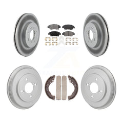 Transit Auto KGT-103587 Disc Brake Kit for 2015-2020 Honda Fit - Front and Rear