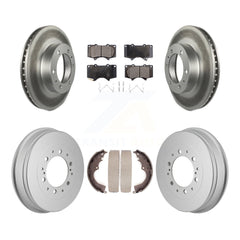 Transit Auto KGT-103589 Disc Brake Kit for 2005-2023 Toyota Tacoma - Front and Rear