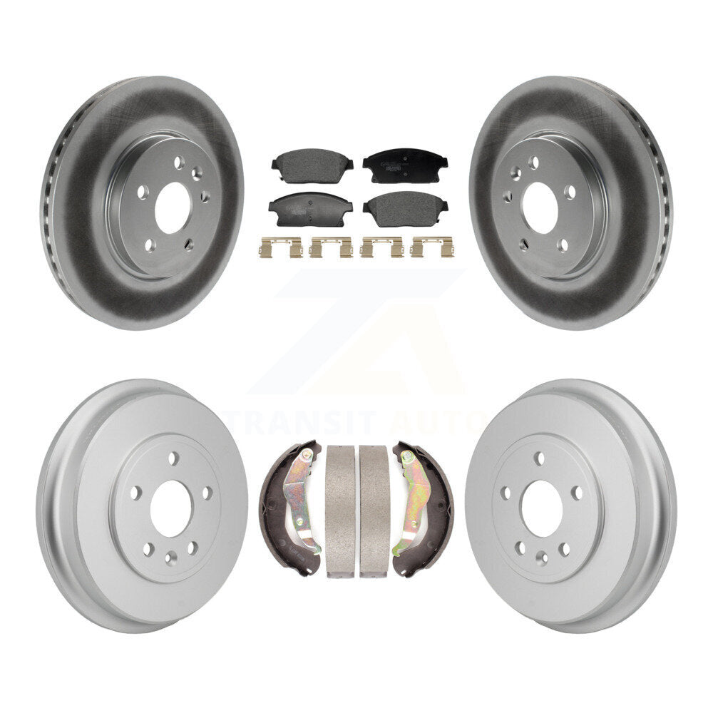 Transit Auto KGT-103593 Disc Brake Kit for 2013-2017 Chevrolet Trax - Front and Rear