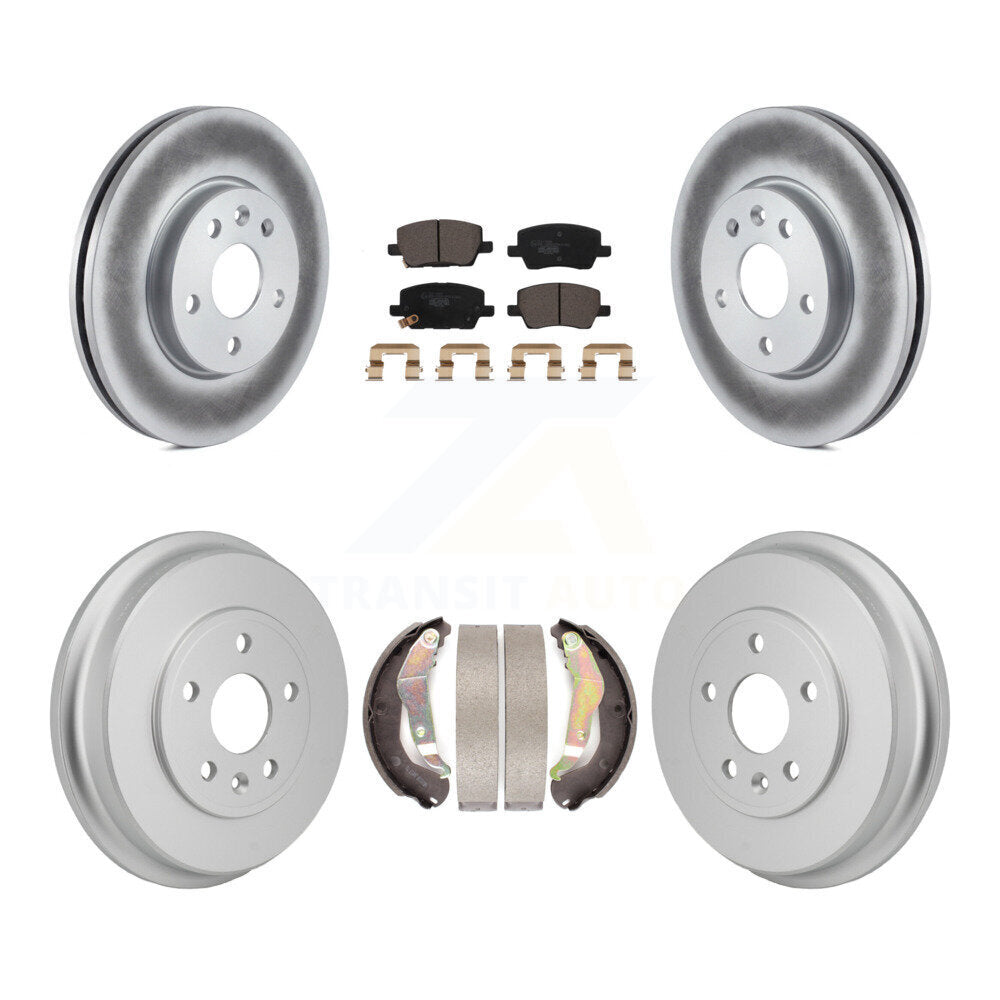 Transit Auto KGT-103594 Disc Brake Kit for 2018-2020 Chevrolet Sonic - Front and Rear