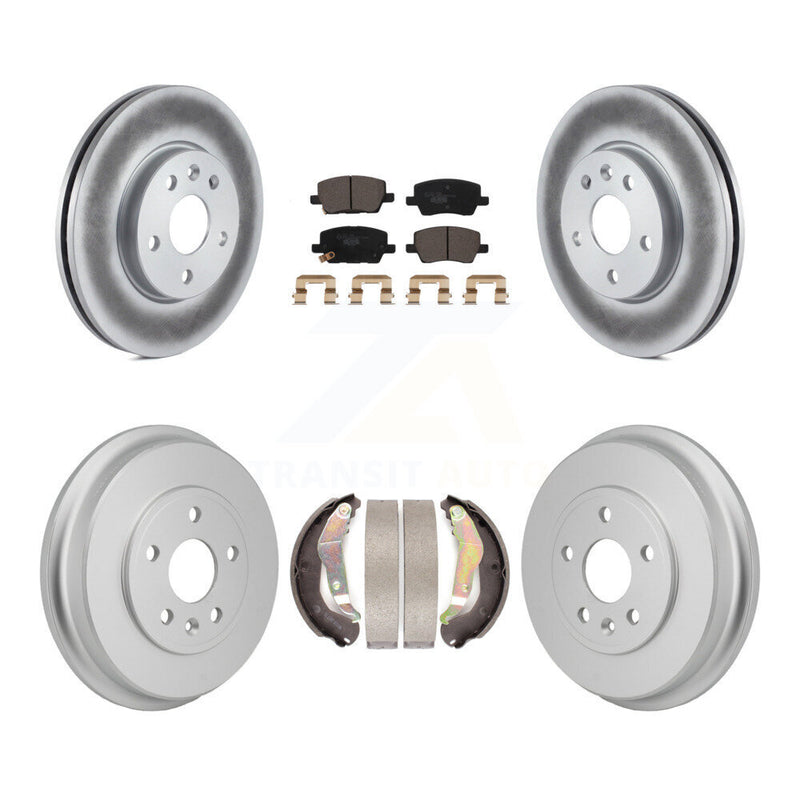 Transit Auto KGT-103594 Disc Brake Kit for 2018-2020 Chevrolet Sonic - Front and Rear
