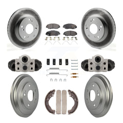 Transit Auto KGT-103601 Disc Brake Kit for 2012-2015 Honda Civic - Front and Rear