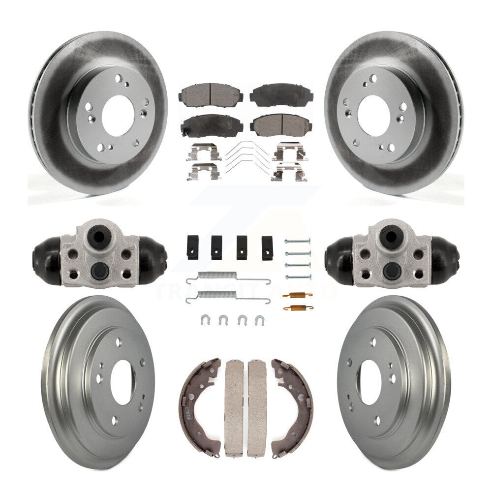Transit Auto KGT-103603 Disc Brake Kit for 2015 Honda Civic - Front and Rear