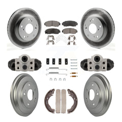 Transit Auto KGT-103603 Disc Brake Kit for 2015 Honda Civic - Front and Rear