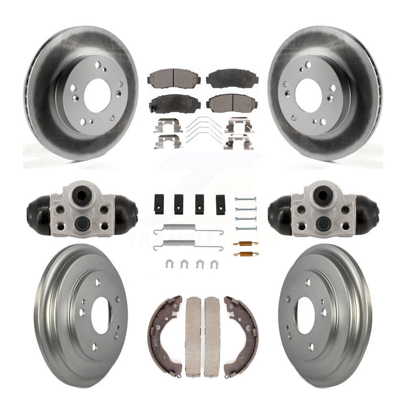 Transit Auto KGT-103603 Disc Brake Kit for 2015 Honda Civic - Front and Rear