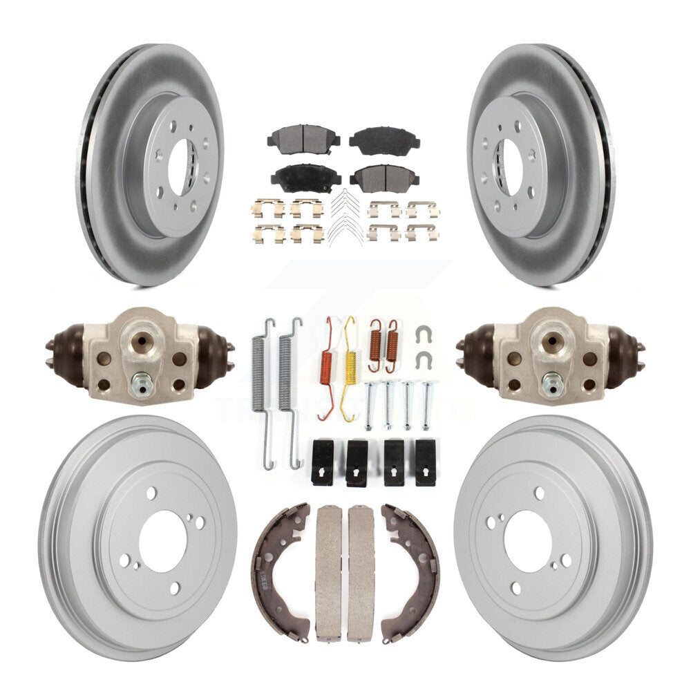 Transit Auto KGT-103607 Disc Brake Kit for 2015-2019 Honda Fit - Front and Rear
