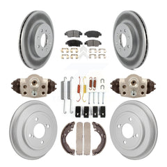 Transit Auto KGT-103607 Disc Brake Kit for 2015-2019 Honda Fit - Front and Rear