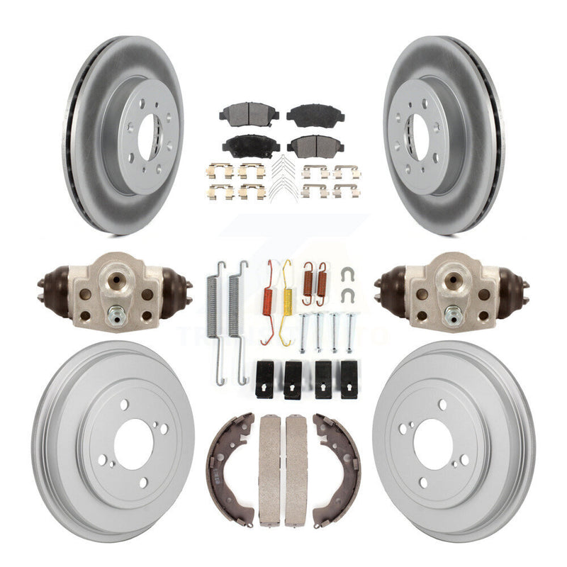 Transit Auto KGT-103607 Disc Brake Kit for 2015-2019 Honda Fit - Front and Rear