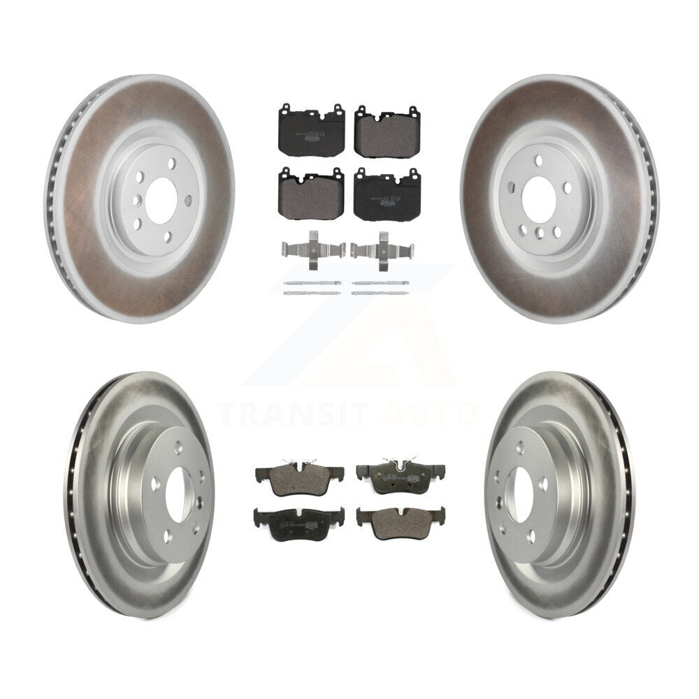 Transit Auto KGT-103612 Disc Brake Kit for 2019-2022 BMW 228i Gran Coupe, BMW 228i xDrive Gran Coupe, Mini Cooper Countryman - Front and Rear