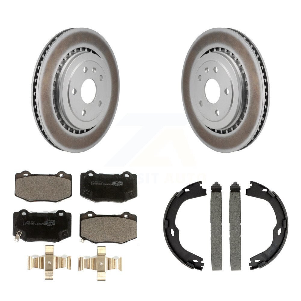 Transit Auto KGT-103619 Disc Brake Kit for 2016-2021 Chevrolet Camaro, Cadillac ATS - Rear