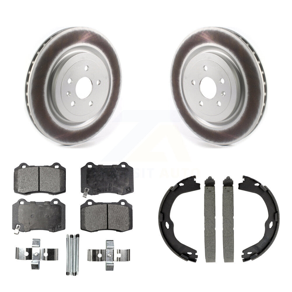 Transit Auto KGT-103620 Disc Brake Kit for 2016-2023 Chevrolet Camaro, Cadillac CTS - Rear
