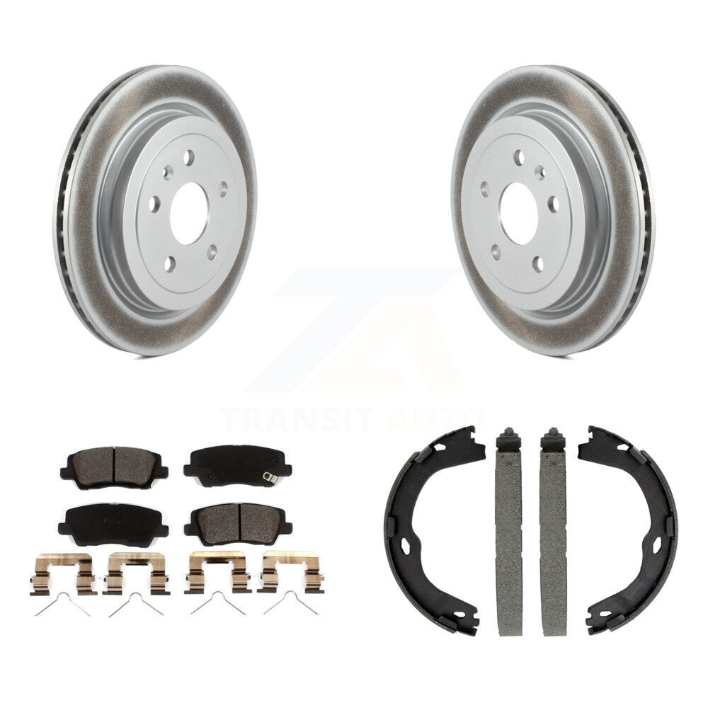 Transit Auto KGT-103621 Disc Brake Kit for 2016-2019 Cadillac CTS - Rear