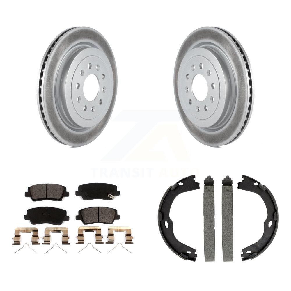 Transit Auto KGT-103623 Disc Brake Kit for 2016-2019 Cadillac ATS - Rear