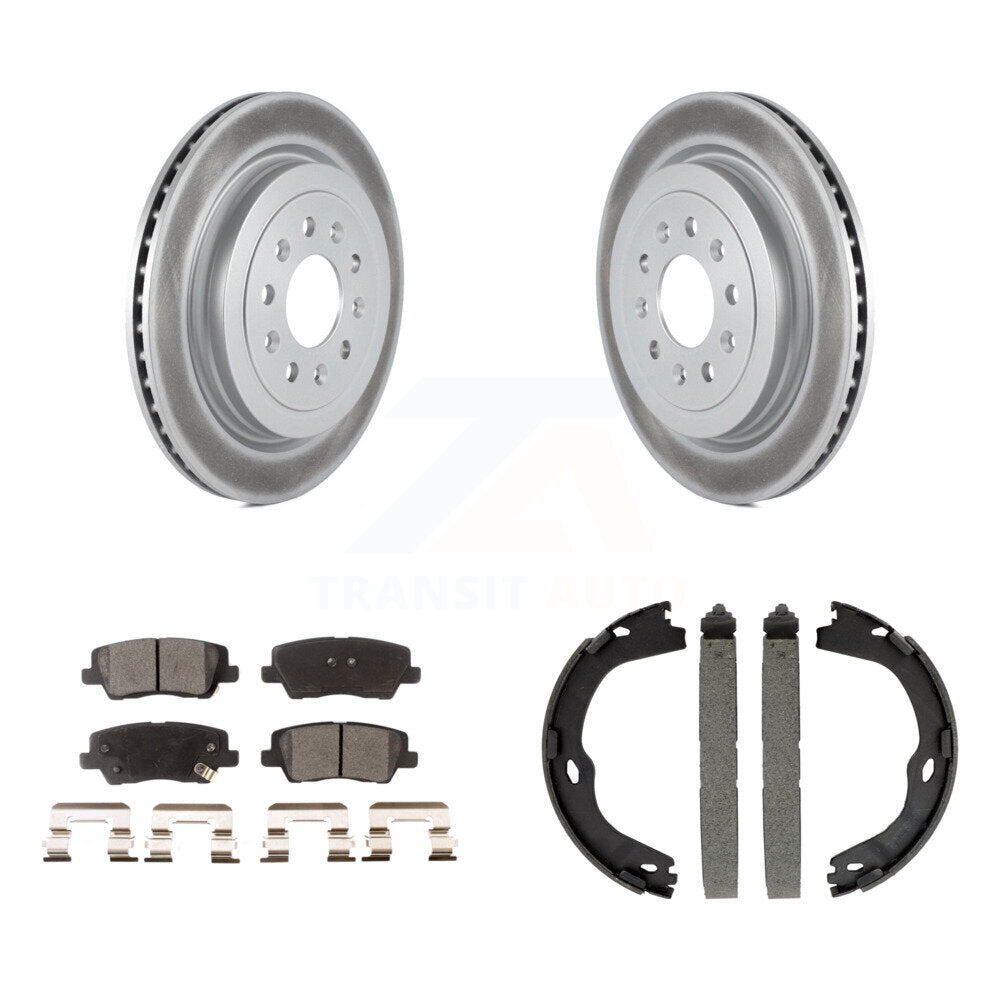 Transit Auto KGT-103624 Disc Brake Kit for 2013-2019 Cadillac ATS - Rear