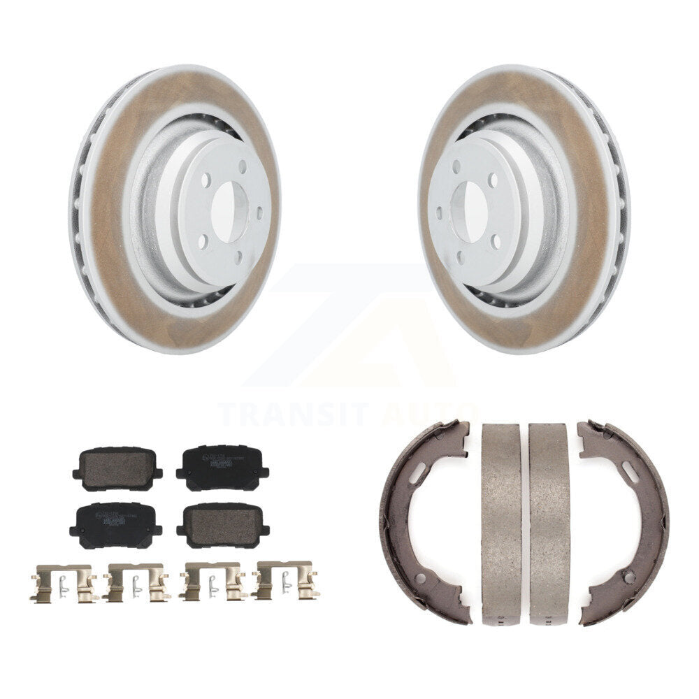 Transit Auto KGT-103629 Disc Brake Kit for 2014-2021 Dodge Charger - Rear