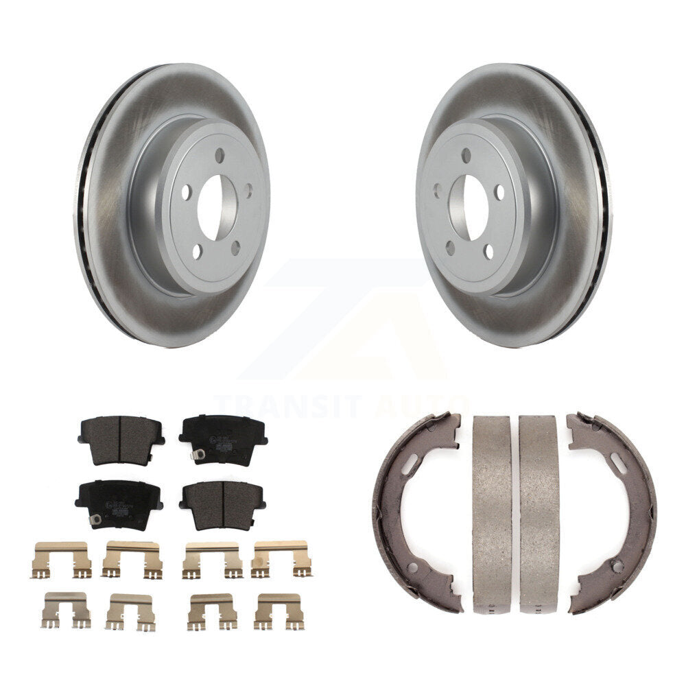 Transit Auto KGT-103630 Disc Brake Kit for 2005-2021 Dodge Challenger, Dodge Charger and More - Rear