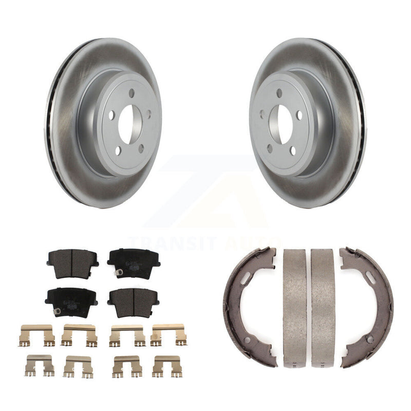 Transit Auto KGT-103630 Disc Brake Kit for 2005-2021 Dodge Challenger, Dodge Charger and More - Rear
