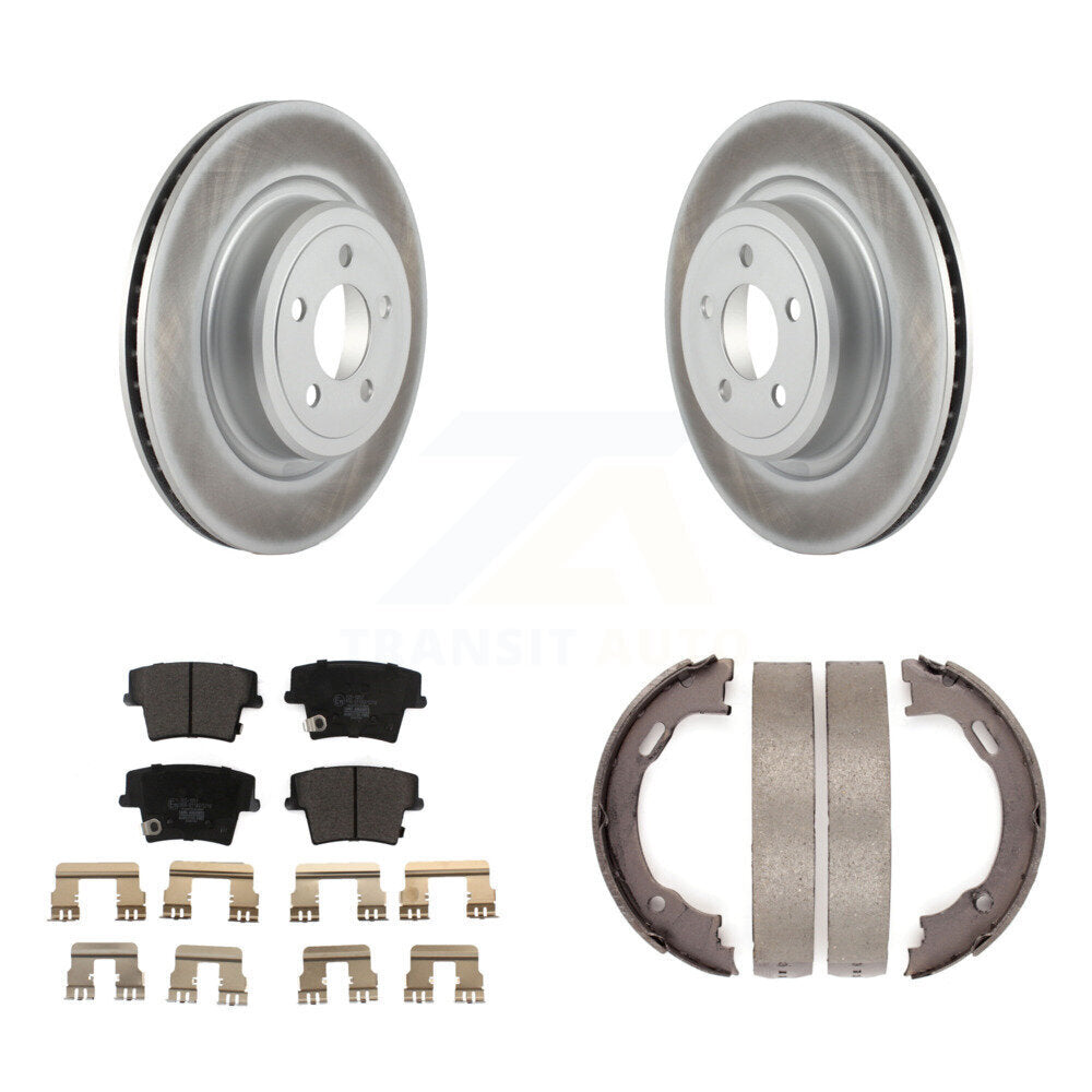 Transit Auto KGT-103631 Disc Brake Kit for 2006-2016 Dodge Charger, Dodge Magnum - Rear