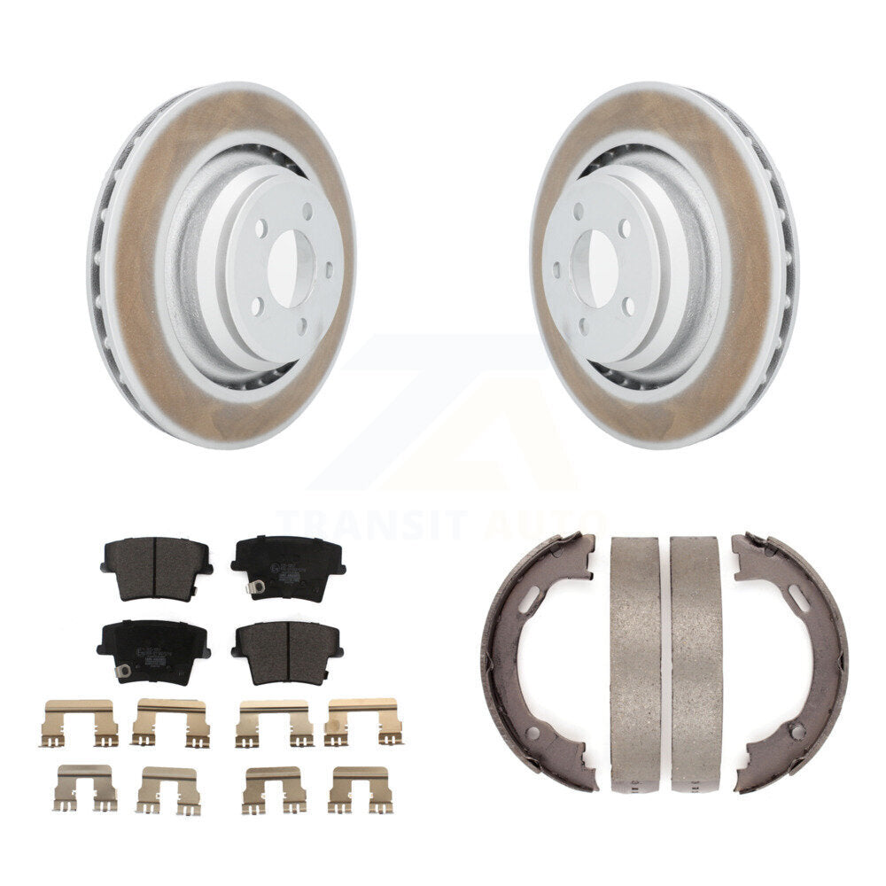 Transit Auto KGT-103636 Disc Brake Kit for 2015 Dodge Charger - Rear