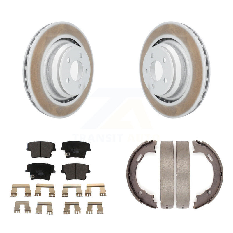 Transit Auto KGT-103636 Disc Brake Kit for 2015 Dodge Charger - Rear
