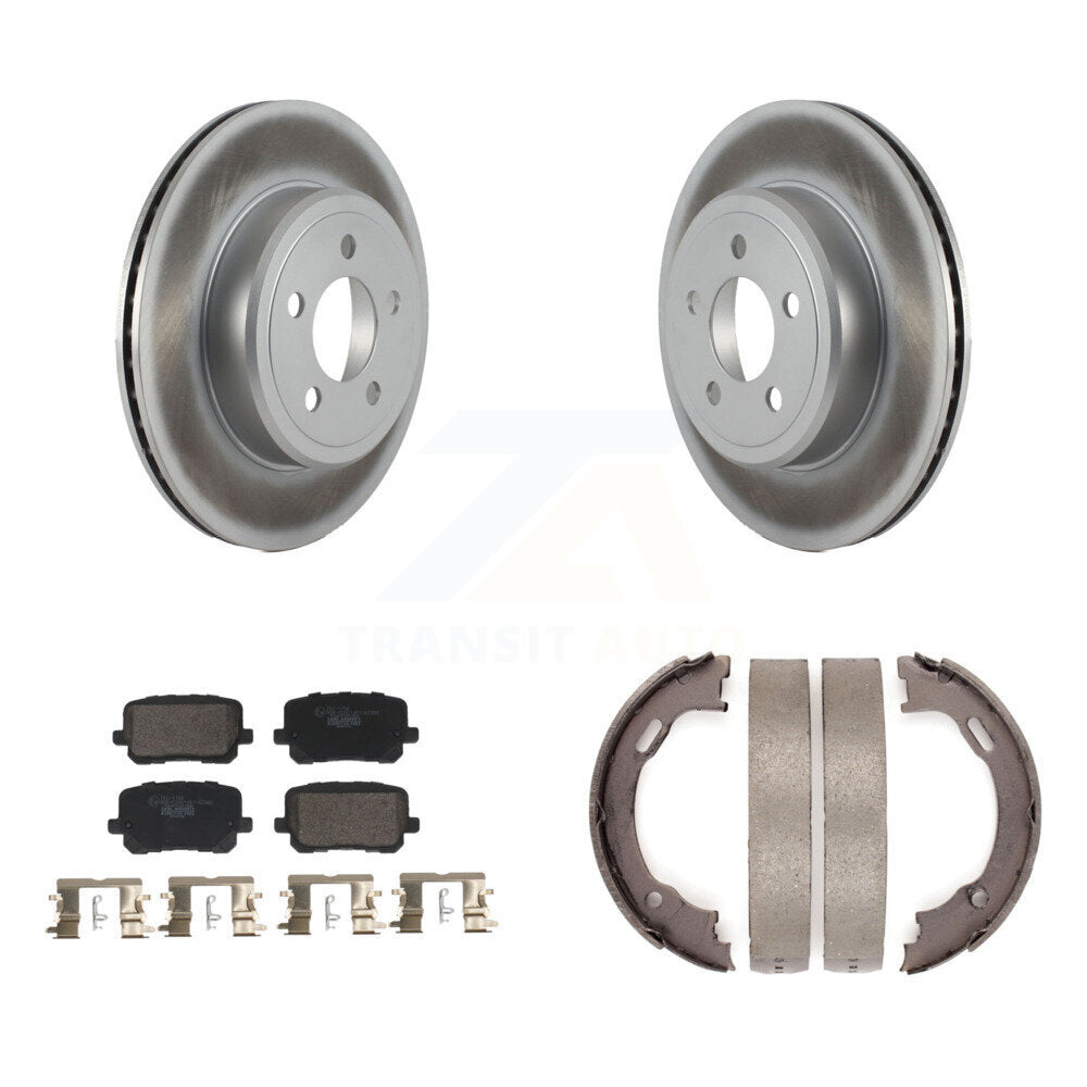Transit Auto KGT-103637 Disc Brake Kit for 2017-2018 Dodge Charger - Rear