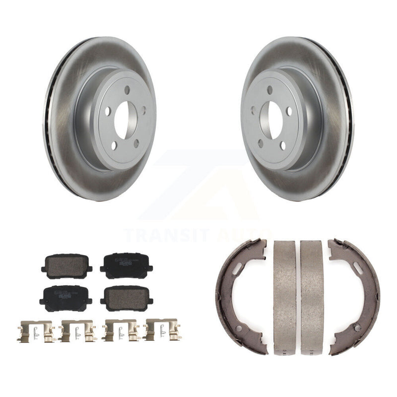 Transit Auto KGT-103637 Disc Brake Kit for 2017-2018 Dodge Charger - Rear