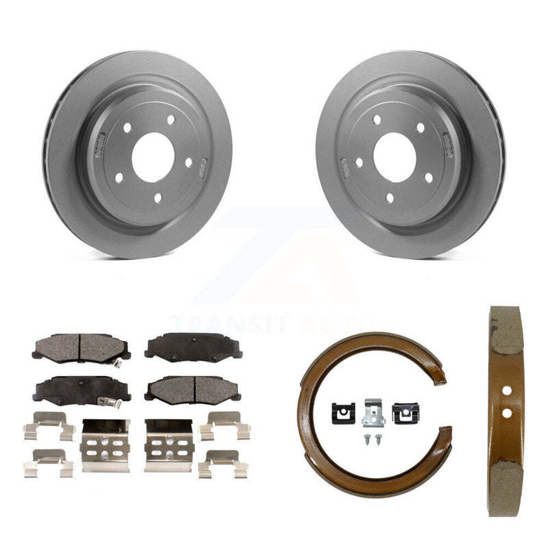 Transit Auto KGT-103641 Disc Brake Kit for 2004-2013 Cadillac XLR, Chevrolet Corvette - Rear