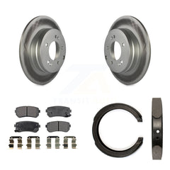 Transit Auto KGT-103644 Disc Brake Kit for 2014-2017 Hyundai Tucson, Hyundai Sonata, Kia Cadenza - Rear