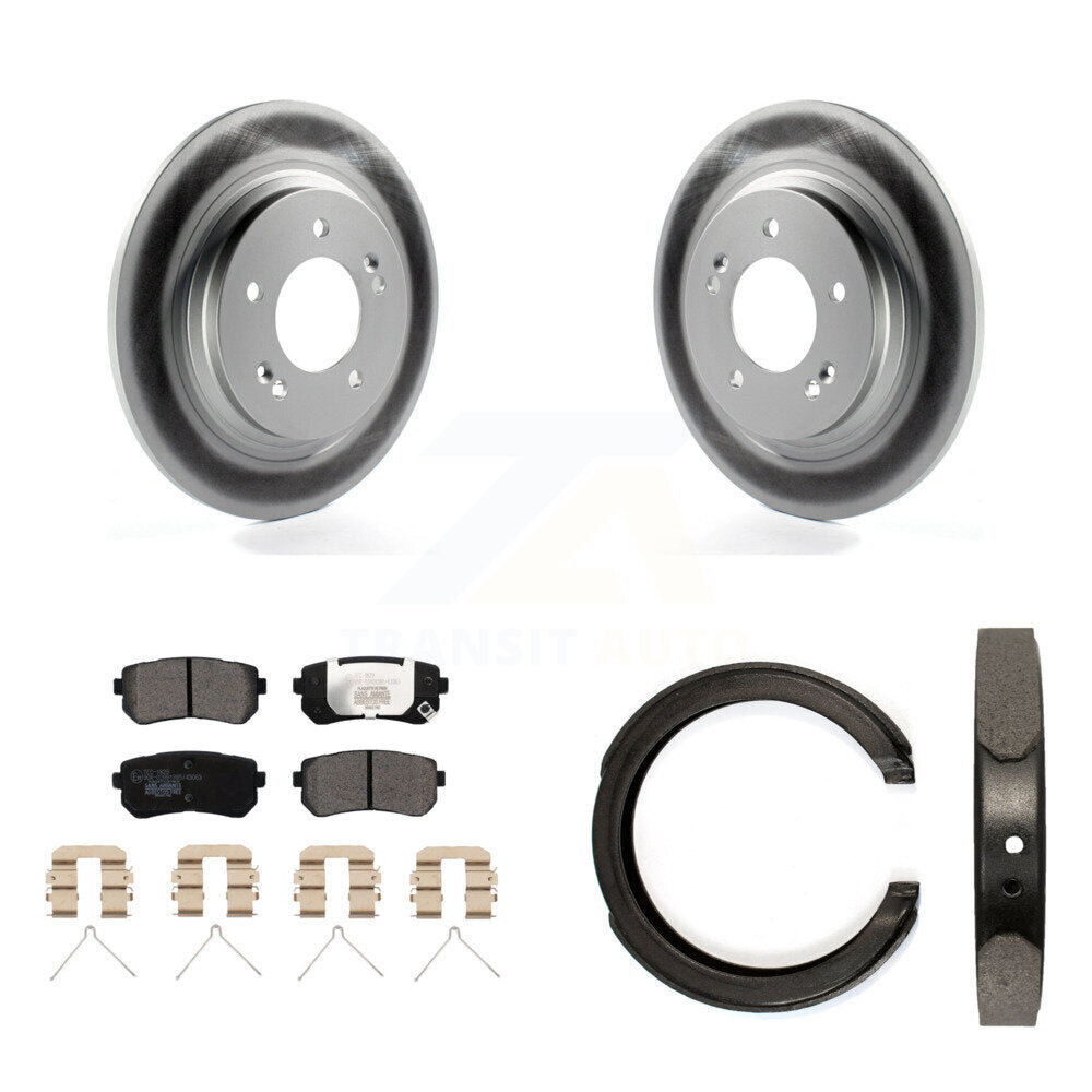 Transit Auto KGT-103646 Disc Brake Kit for 2016 Kia Optima - Rear
