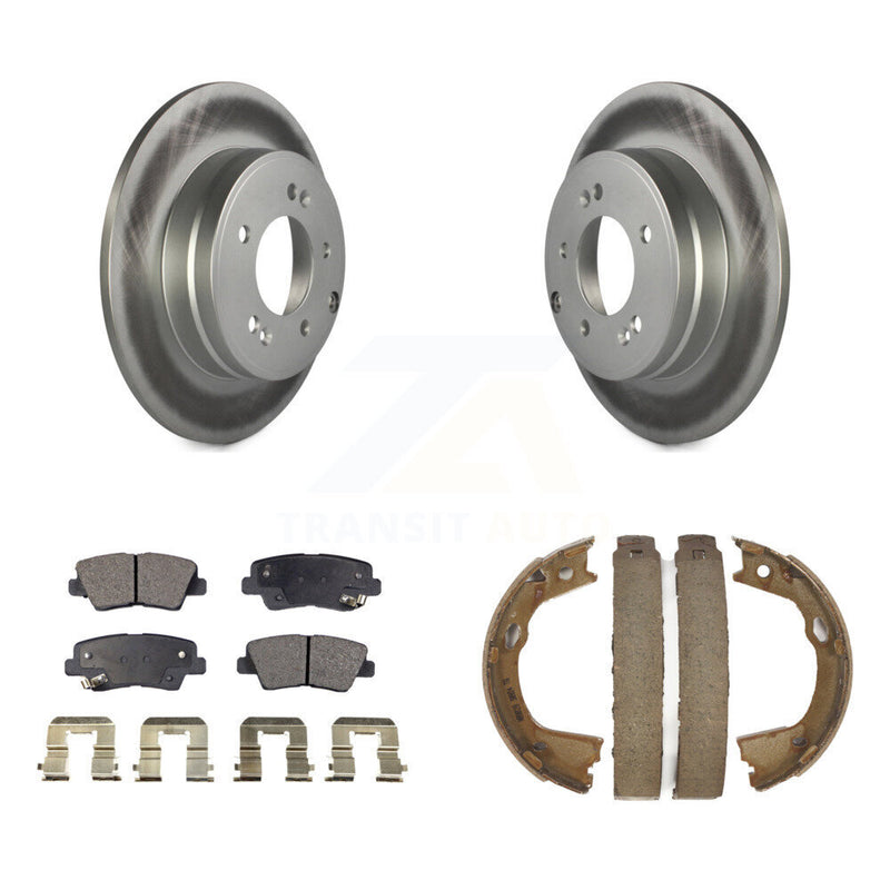 Transit Auto KGT-103647 Disc Brake Kit for 2010-2017 Hyundai Azera, Kia Optima, Hyundai Sonata - Rear