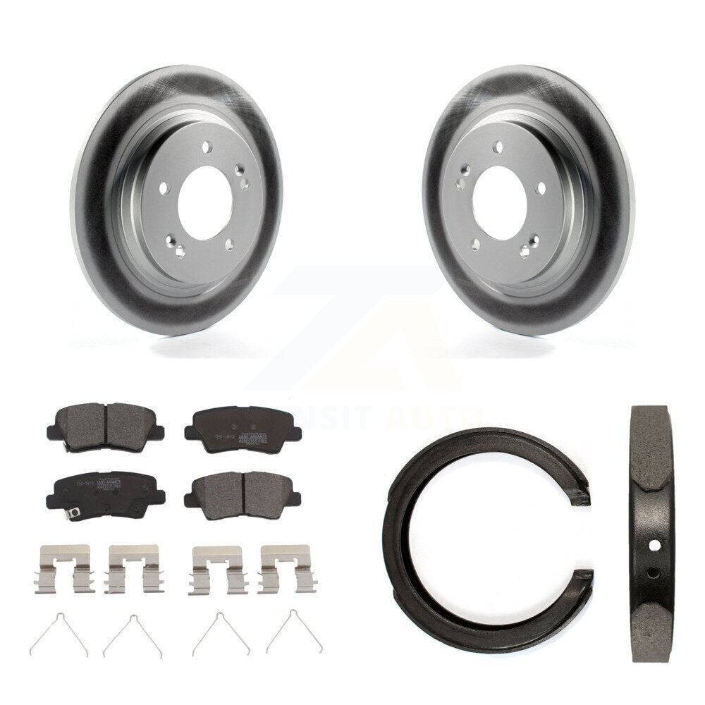 Transit Auto KGT-103648 Disc Brake Kit for 2016 Kia Optima - Rear