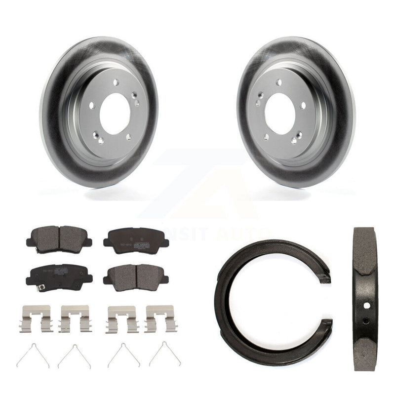 Transit Auto KGT-103648 Disc Brake Kit for 2016 Kia Optima - Rear