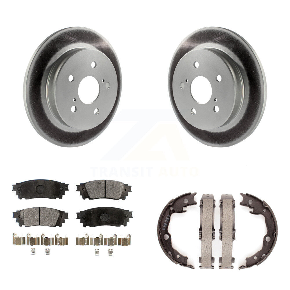 Transit Auto KGT-103653 Disc Brake Kit for 2018-2023 Toyota Camry, Toyota RAV4 - Rear