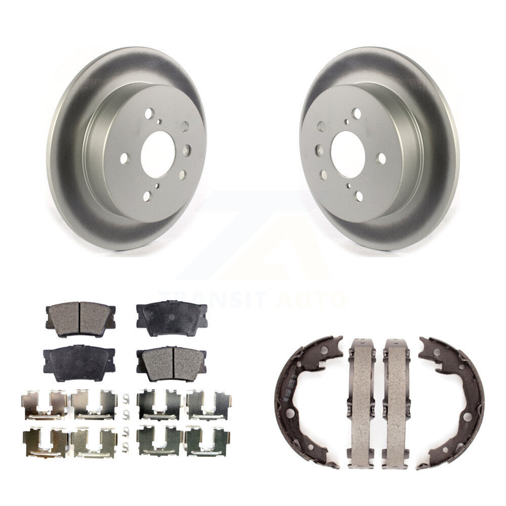 Transit Auto KGT-103654 Disc Brake Kit for 2018-2023 Toyota Camry - Rear