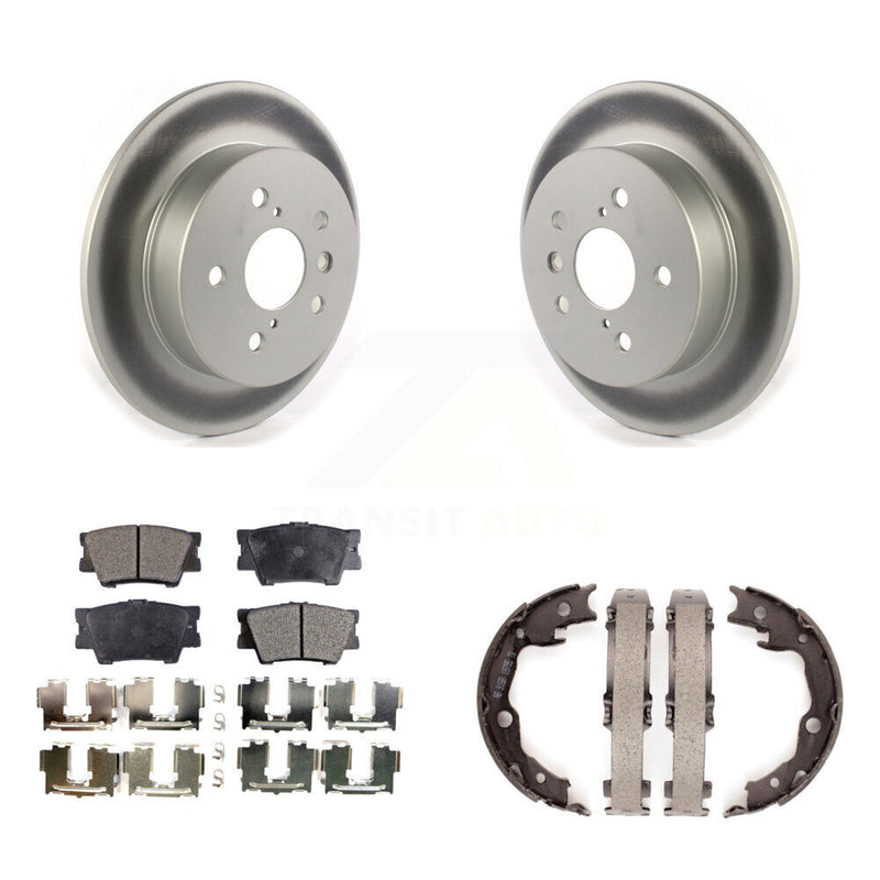 Transit Auto KGT-103654 Disc Brake Kit for 2018-2023 Toyota Camry - Rear
