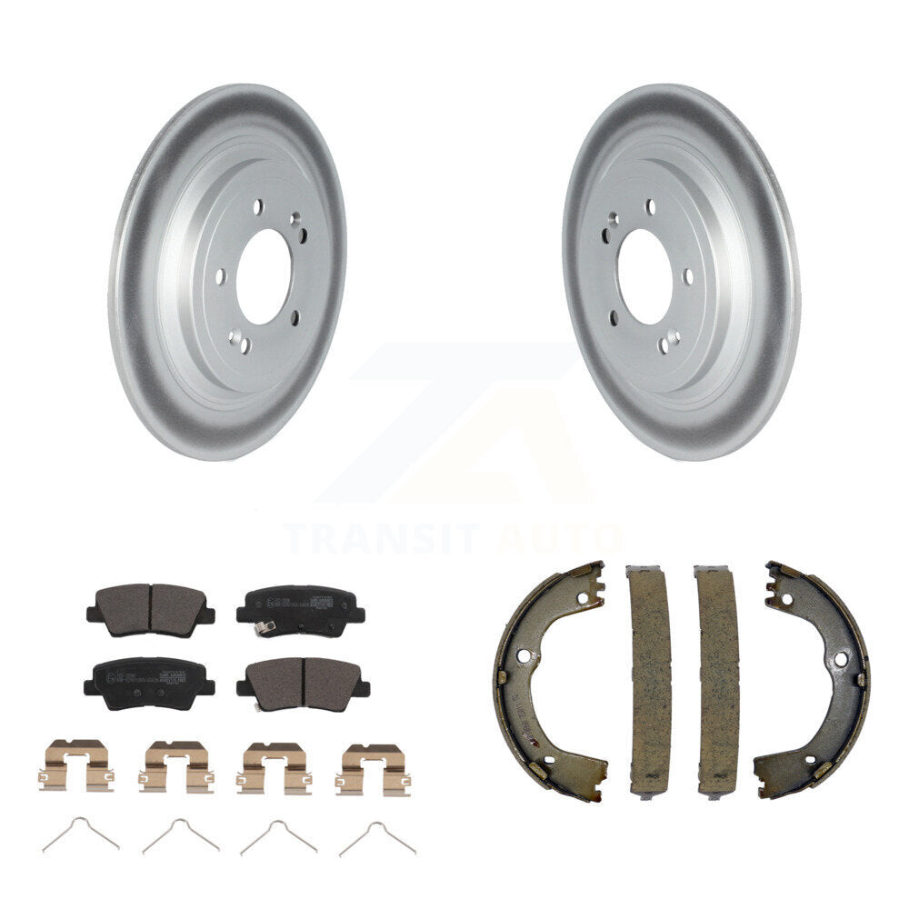 Transit Auto KGT-103655 Disc Brake Kit for 2017-2022 Hyundai Tucson, Kia Sportage - Rear