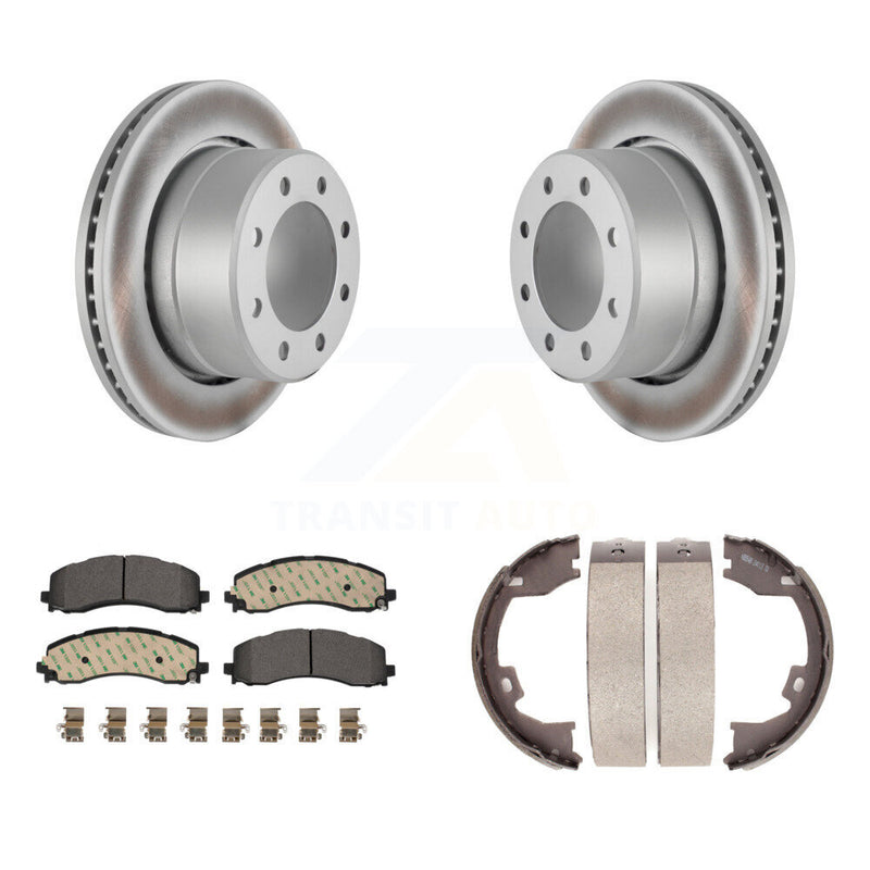 Transit Auto KGT-103657 Disc Brake Kit for 2019-2021 Ram 2500, Ram 3500 - Rear