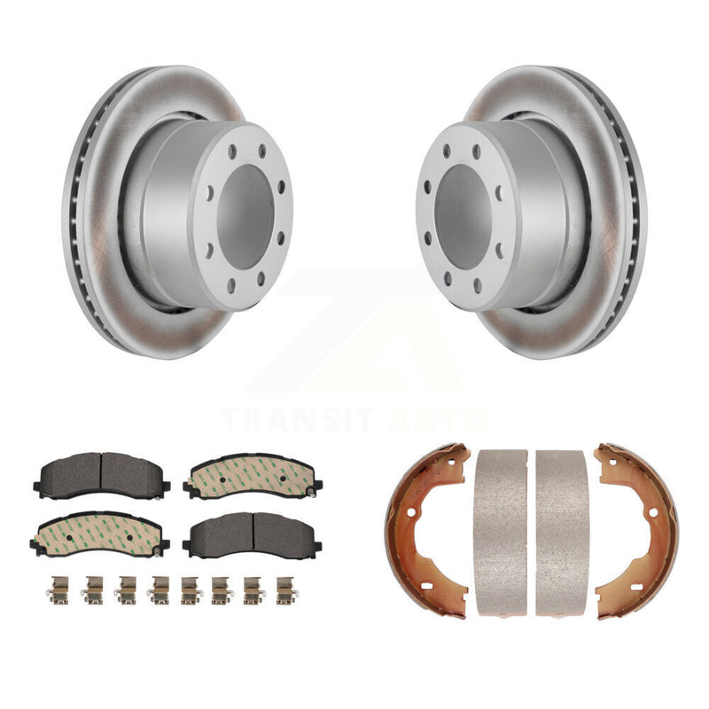 Transit Auto KGT-103659 Disc Brake Kit for 2021 Ram 3500 - Rear